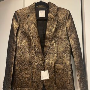 Metallic blazer